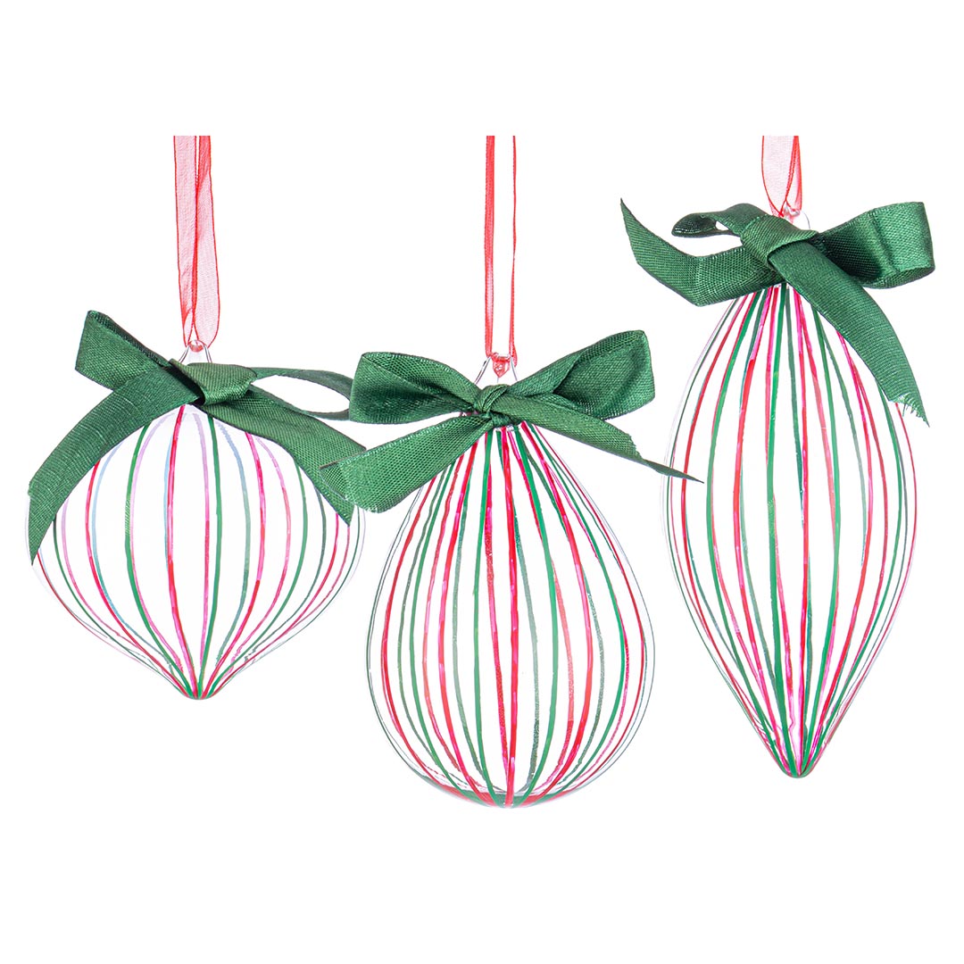 Pendaglio Stripe verde