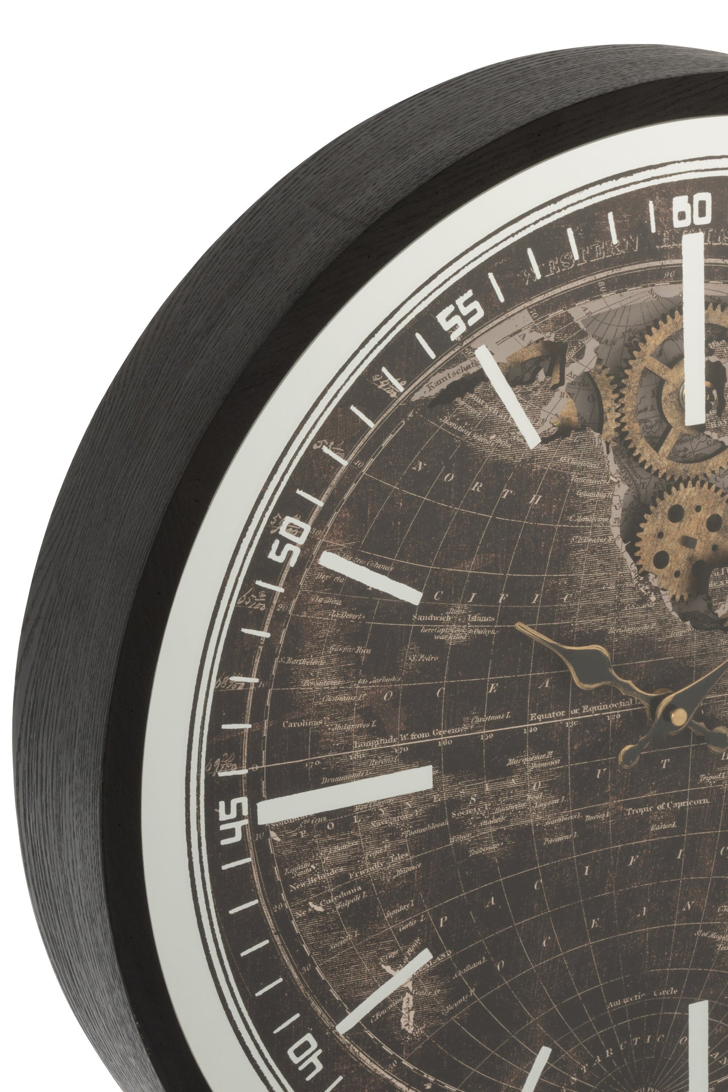 Mappamondo Orologio da parete