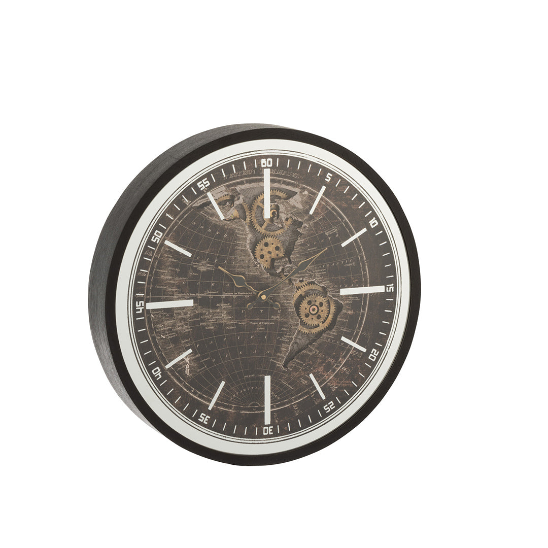 Mappamondo Orologio da parete