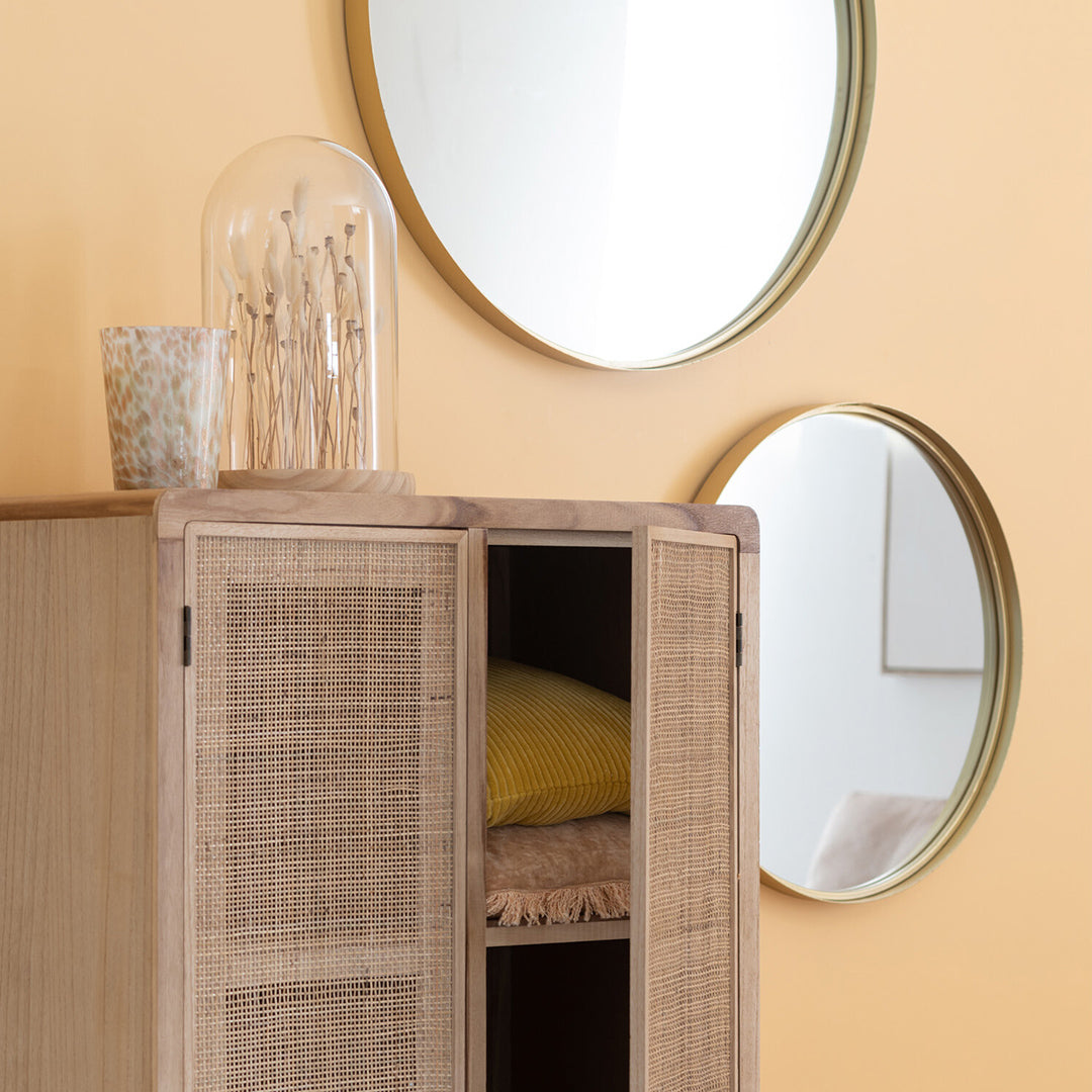 Specchio Circle oro