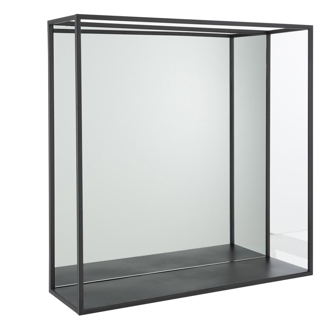 Scaffale con specchio