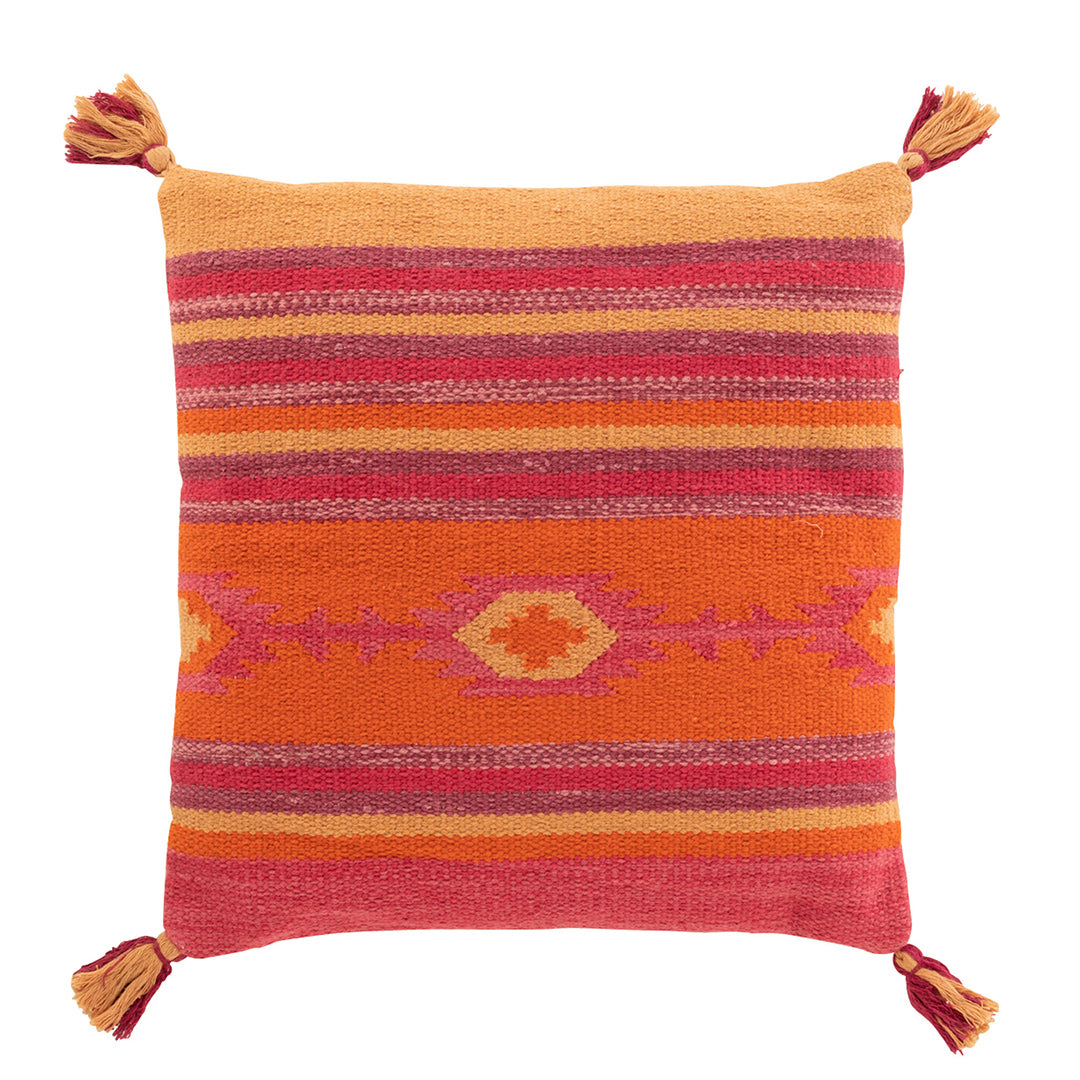Cuscino modello Allegro con nappe