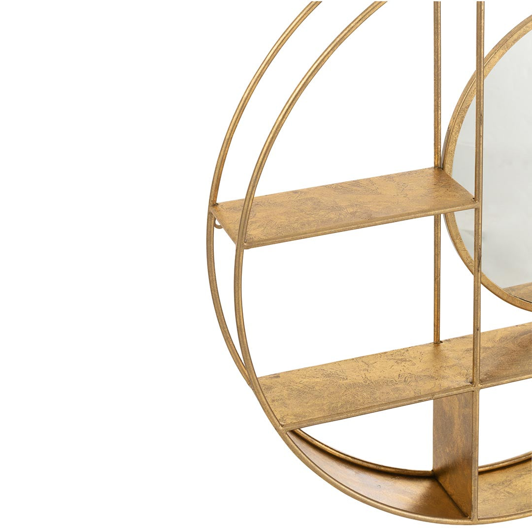 Specchio con scaffale
