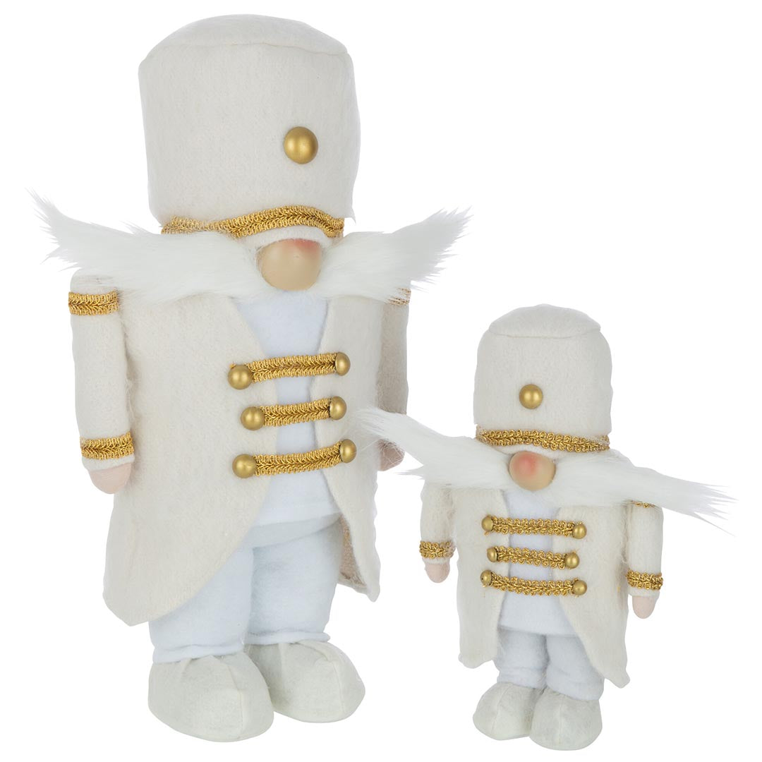 Soldatino Bianco e oro con colbacco