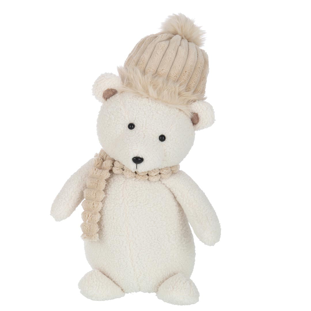 Orsetto di peluche con cappello