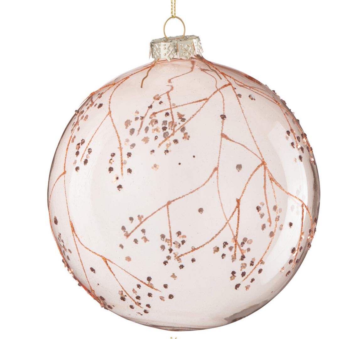 Pallina Rosa con rami