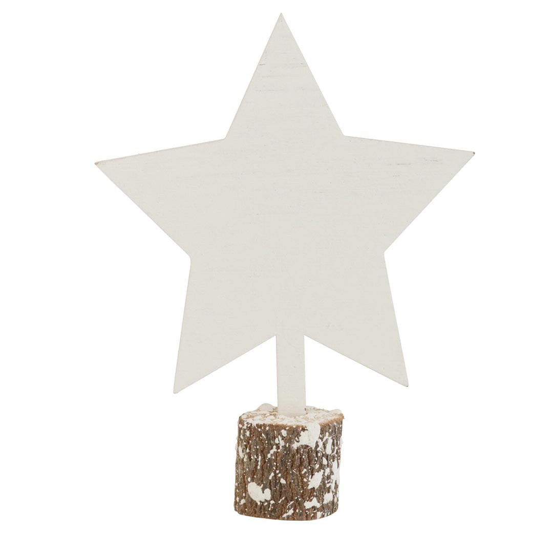 Segnaposto con base in legno