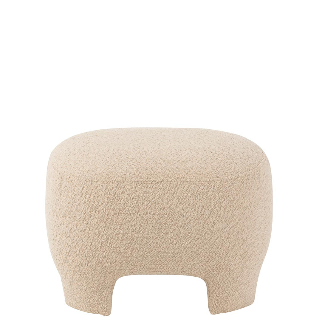 Puff Teddy Bianco