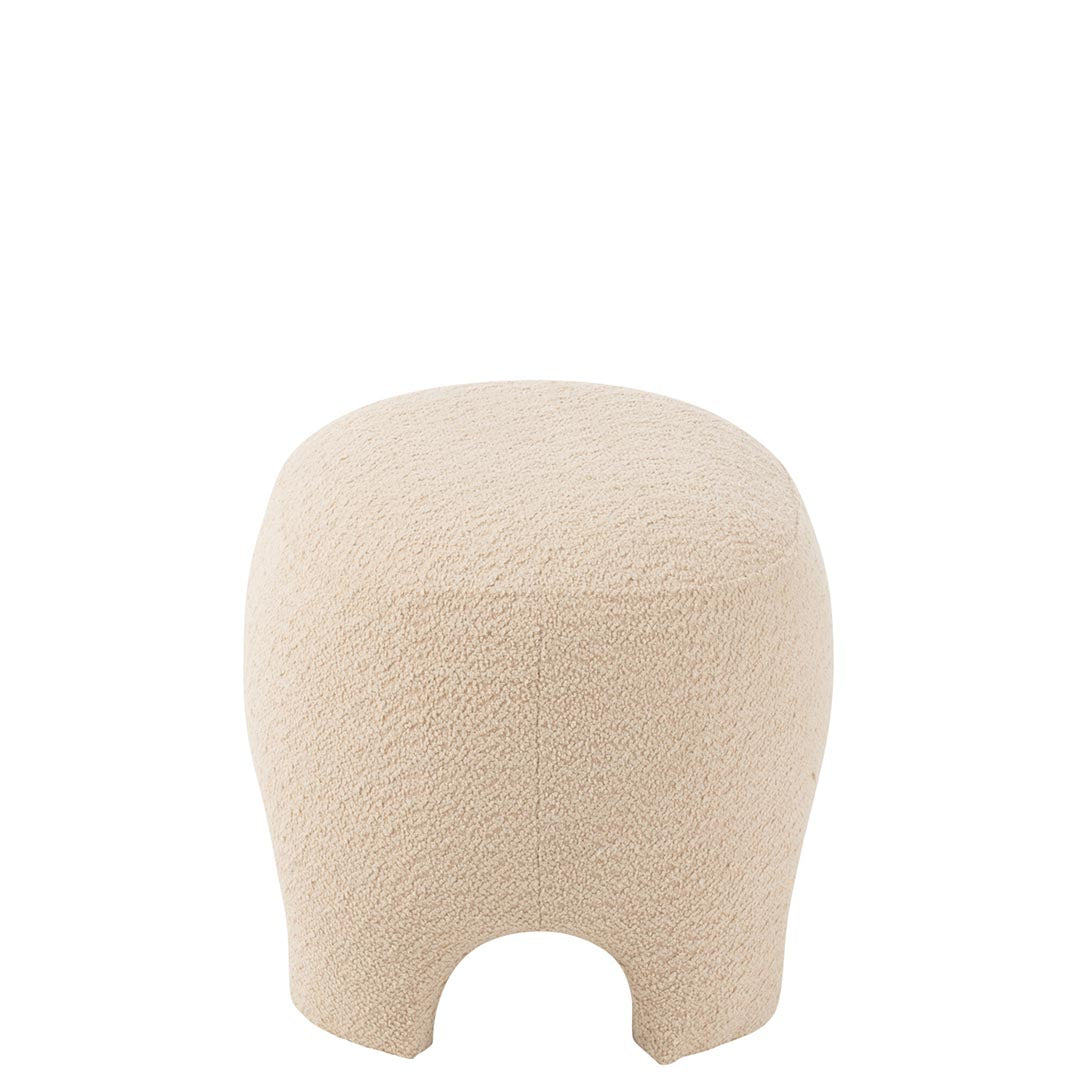 Puff Teddy Bianco