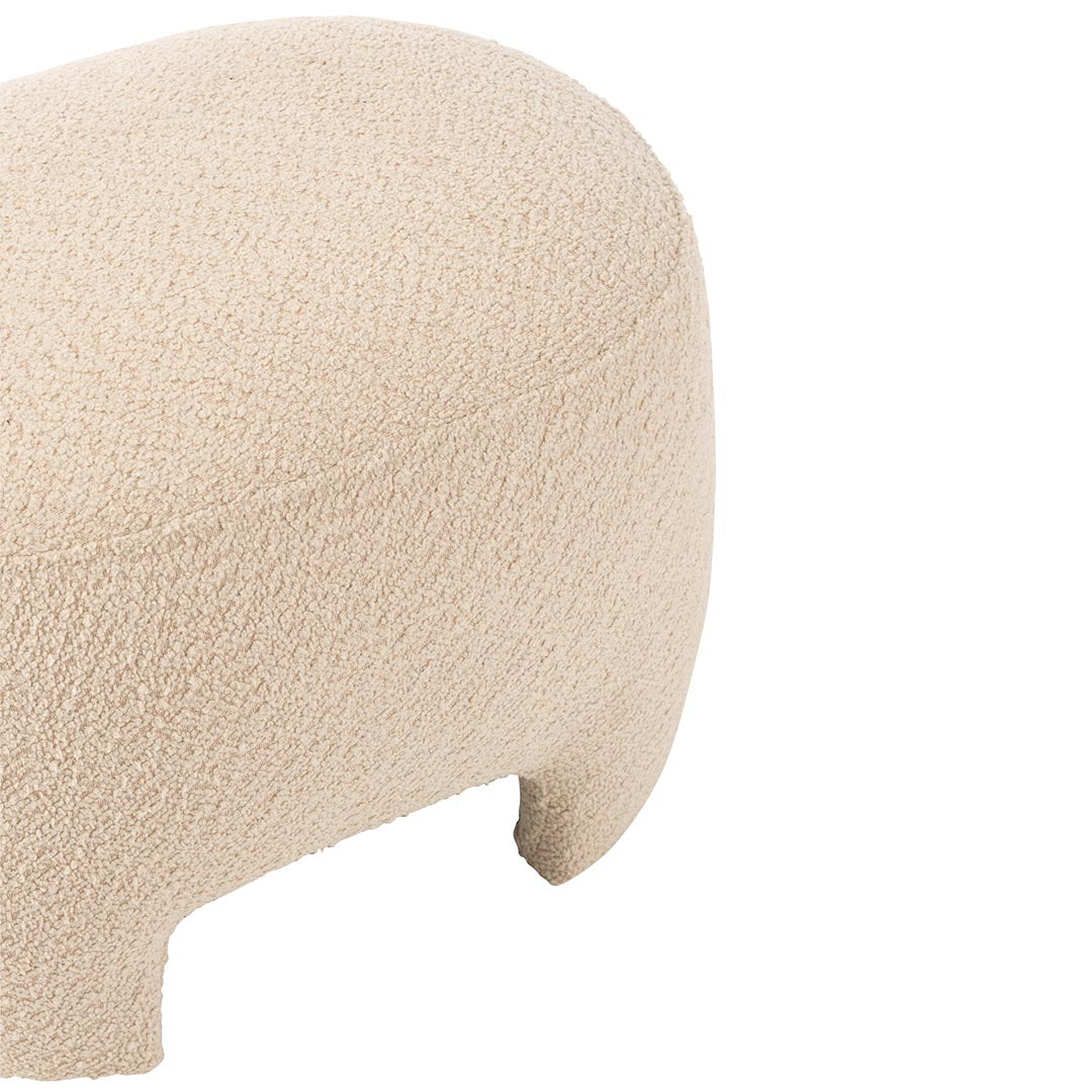 Puff Teddy Bianco