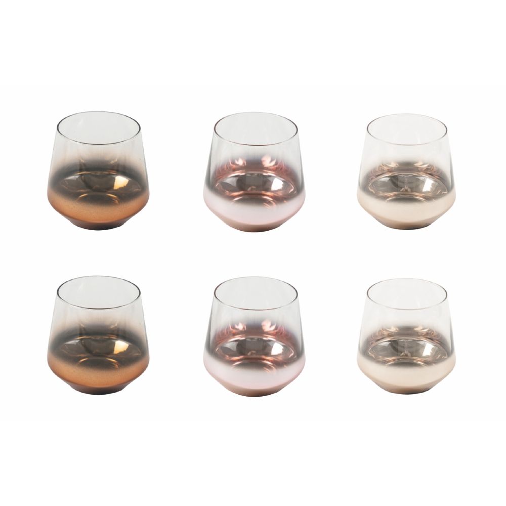 Set bicchieri 6 pz Metal