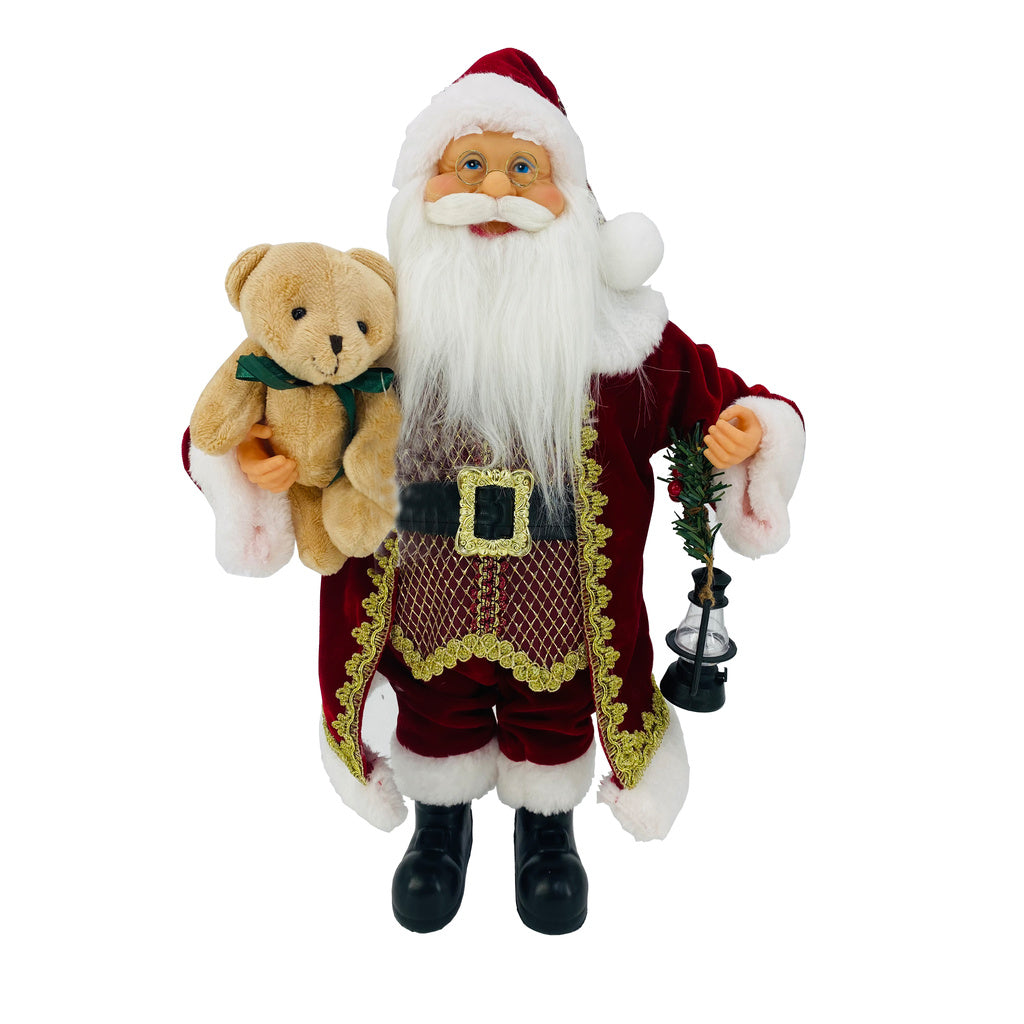 Santa Claus con orsetto