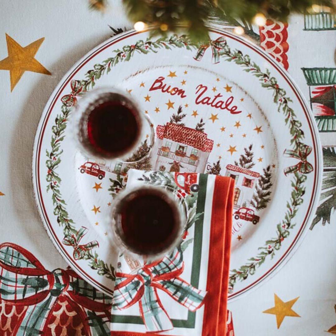 Sottopiatto Natale Italiano