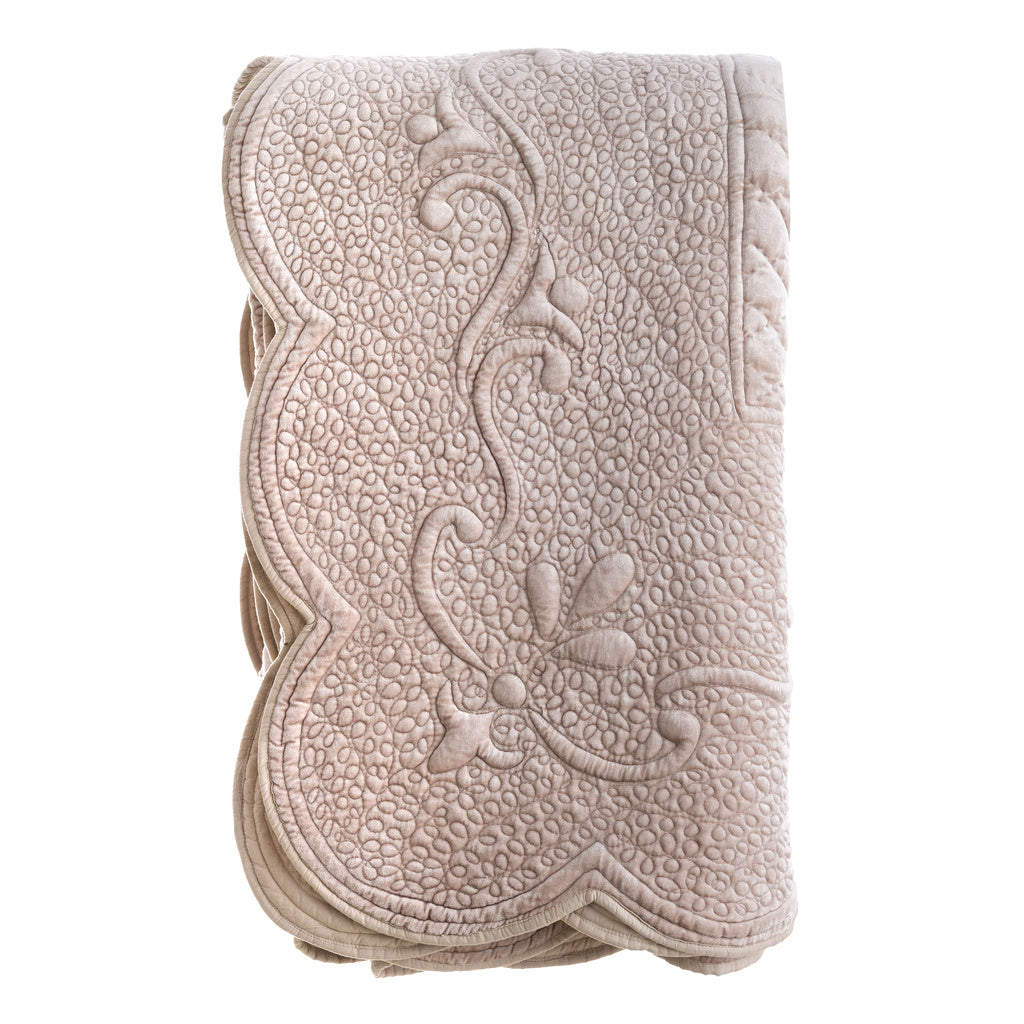 Boutis matrimoniale Velvet Beige