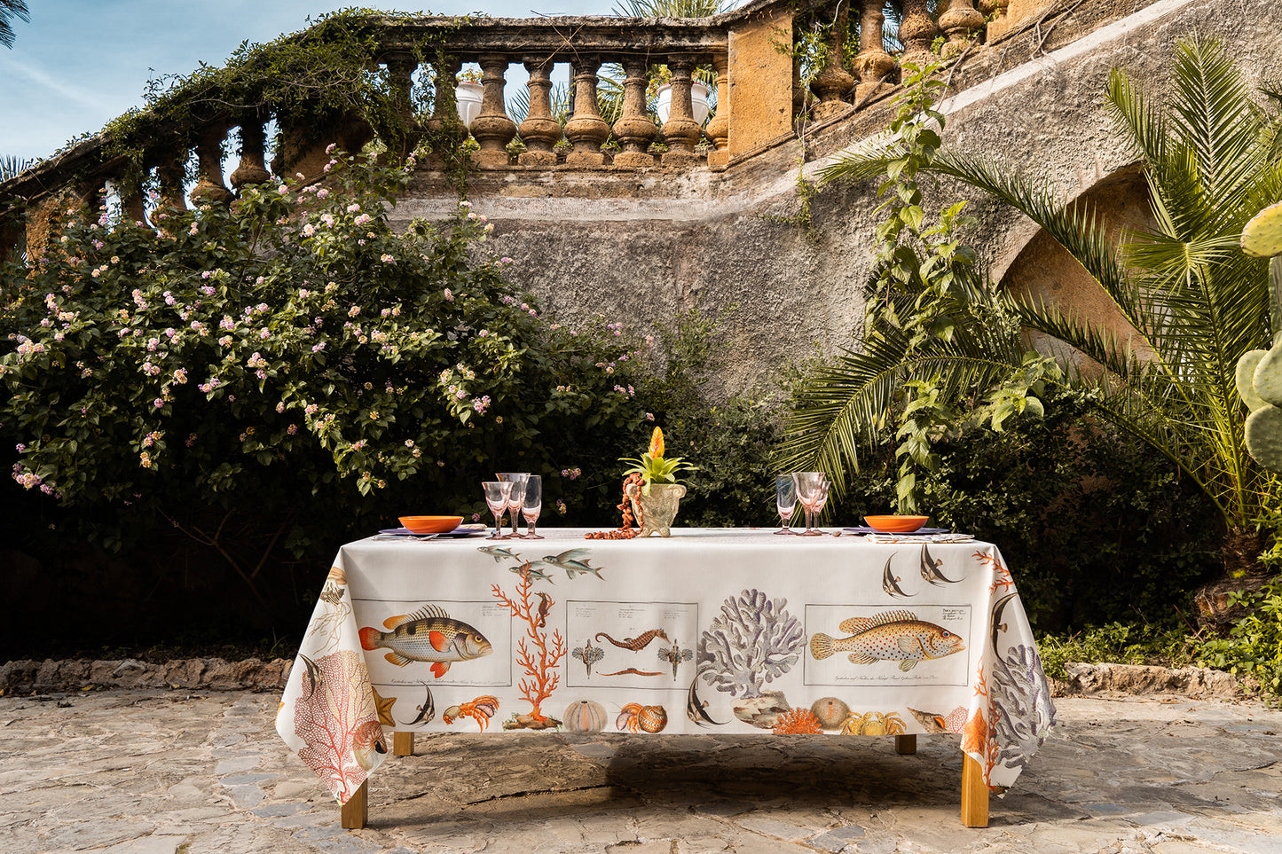 Tovaglia modello Coral Bay in lino